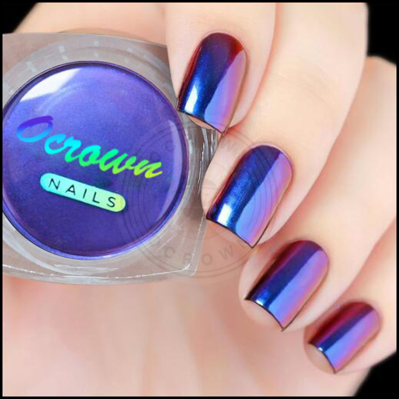Cosmetic Chameleon Color Changing Nail Salon Mica Powder Pigment