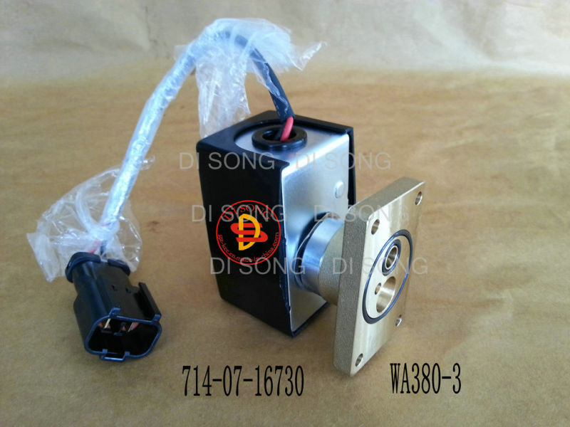 Komatsu Spare Parts, Engine Parts, Solenoid Valve (714-07-16730)