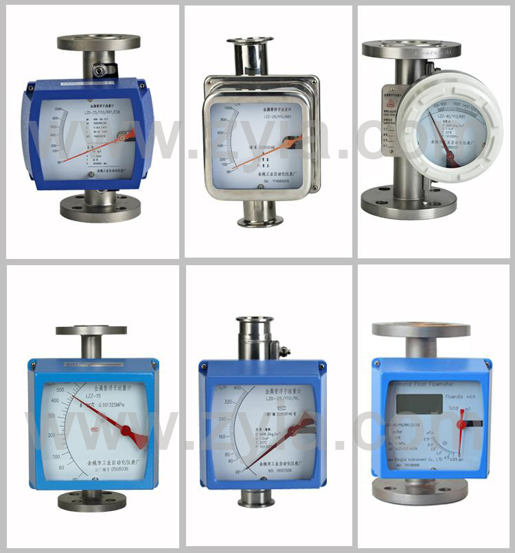 Lzz Series Low Cost Variable Area 4-20mA Digital Oil Flow Meter