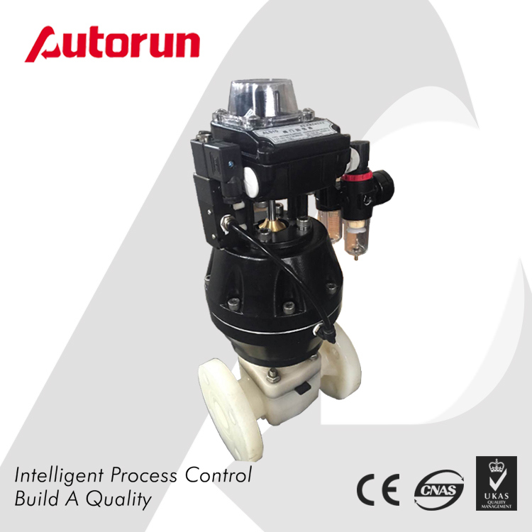 High Quality Diaphragm Valve with Air Operated Actuator