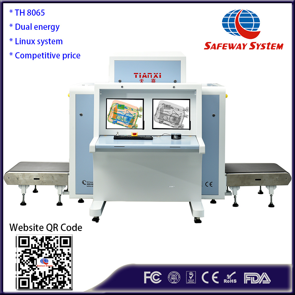 Airport Cargo Luggage Security Detector, X-ray Scanner Equipment X Ray Baggage Scanner Th8065