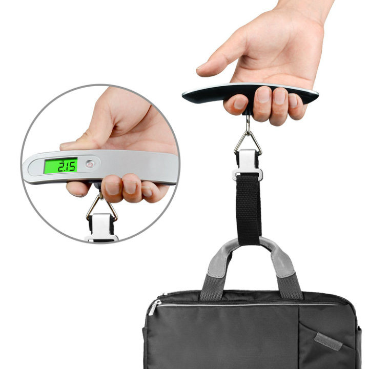 Portable Digital Handheld Luggage Balance Weight Travel Suitcase Scale