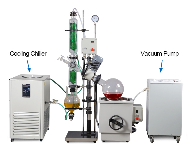 Industrial Electric Heating Distilling Apparatus 50L