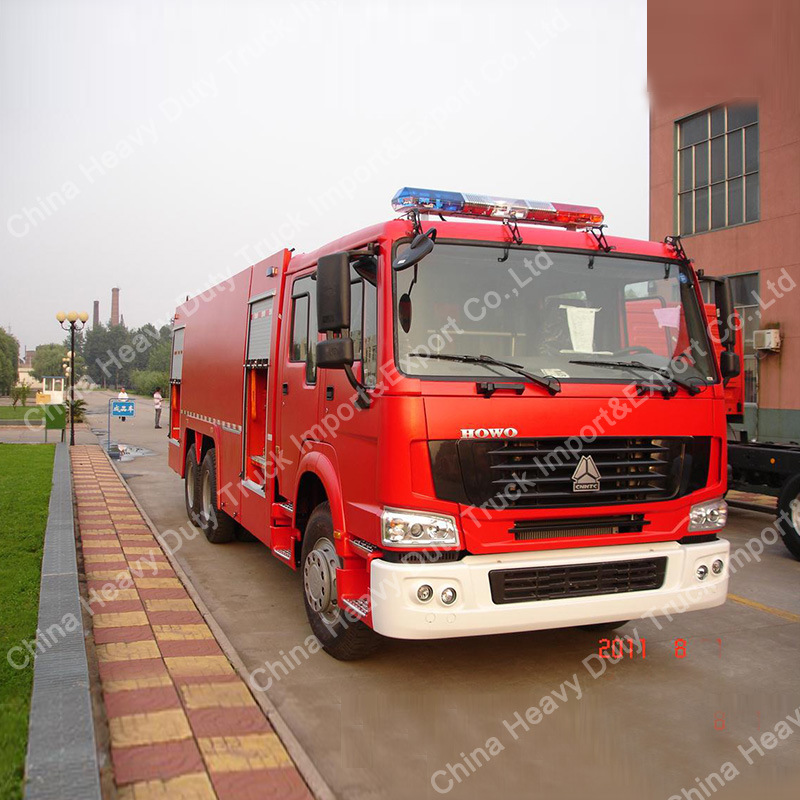 HOWO 6X4 16-20cbm Water Tank Fire Fighting Truck