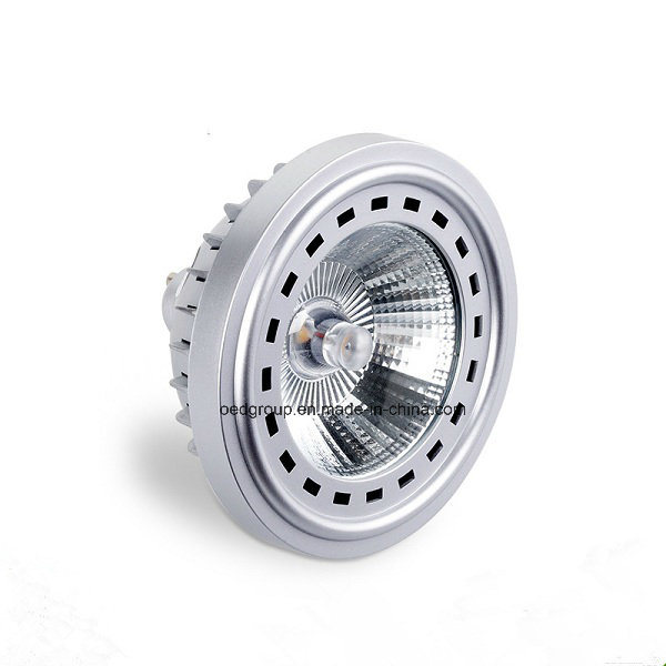 AC/DC12V AC85-265V 7W G53 GU10 COB AR111 GU10 LED with Aluminium Housing