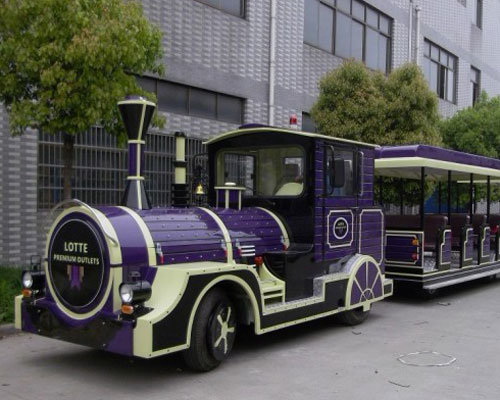 Theme Park Electric Mini Sightseeing Bus Train