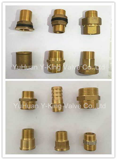 Brass Hex Reducing Nipple Coupling Fitting (YD-6006)