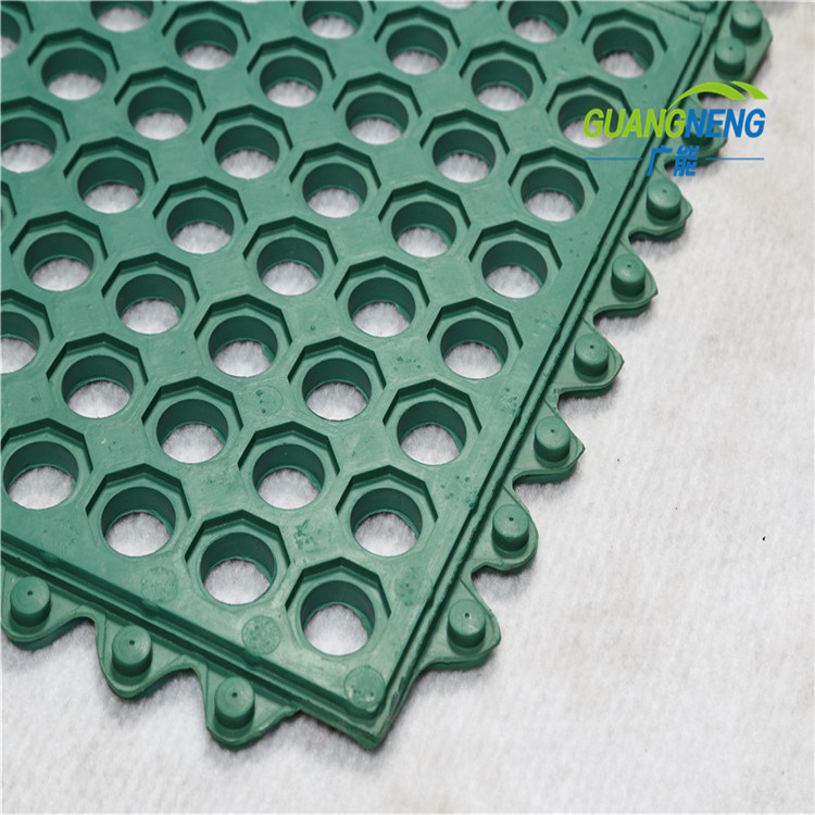 Interlocking Anti Slip Rubber Hollow Mat /Indoor Bath Shower Mat