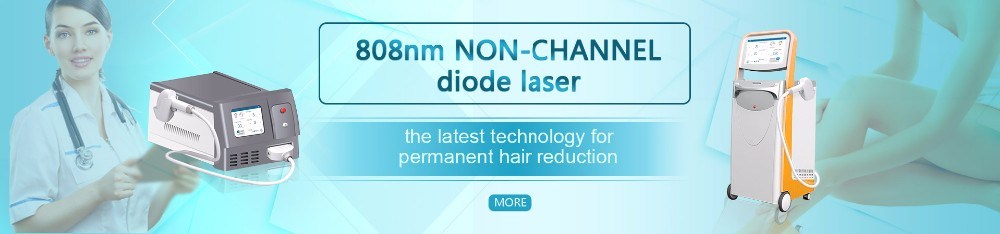 High Efficiency 20 Million Shots Non Channel 808nm Diode Laser