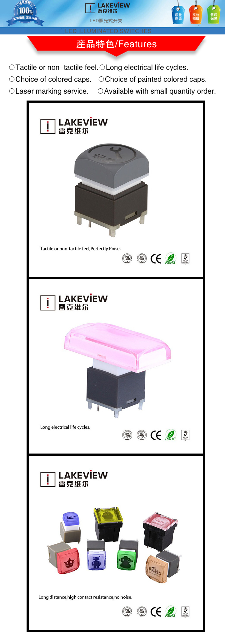 Audio Video Telecommunications Equipment Remote Control Magnetic LED Switch