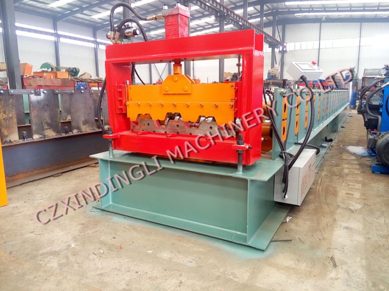 Color Steel Metal Building Floor Deck Roll Forming Machine