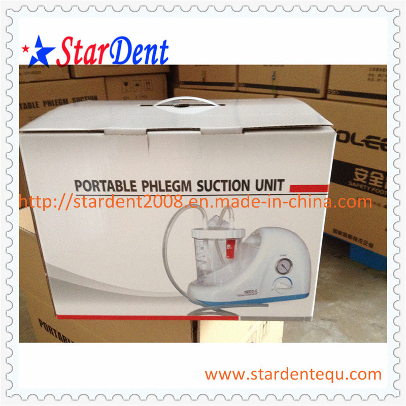 Dental Supply Portable Phlegm Suction Unit (AC/DC) of Hospital Medical Lab Surgical Equipment