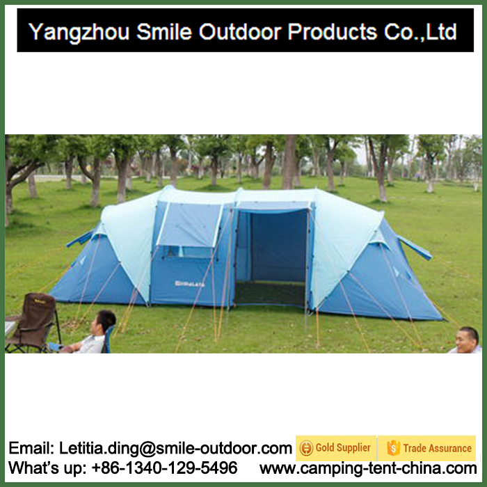 Wind up Tunnel Shaped Outdoor Custom Camping Family Tent