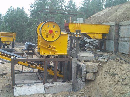 Aluminium Ore / Bauxite Primary Jaw Crusher