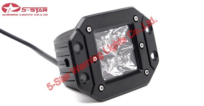 16W Super Bright Slim LED Jeep Head Work Light