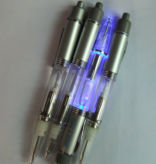OEM Ball Pen with LED Light for Promotion Gift