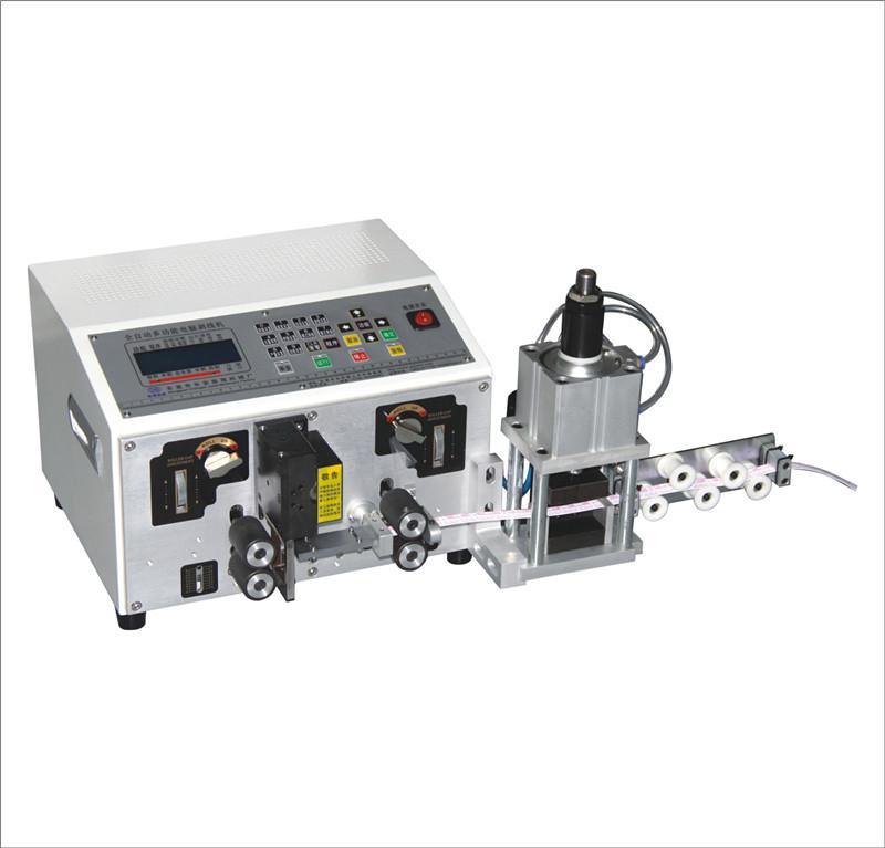 High Precision Automatic Thick Wire 4-10mm Cutting Stripping Wire Machine with Sub-Line (LA-360+F)