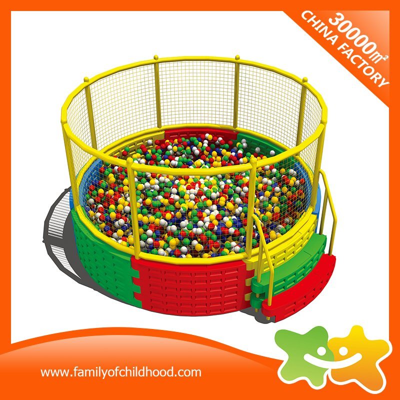 New Arrival Play Equipment Round Colors Ball Pool with Net