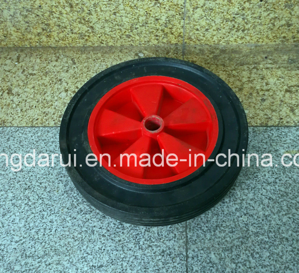 High Quality Rubber Solid Wheel (3.50-4) for Trolley/Wheelbarrow/Cart