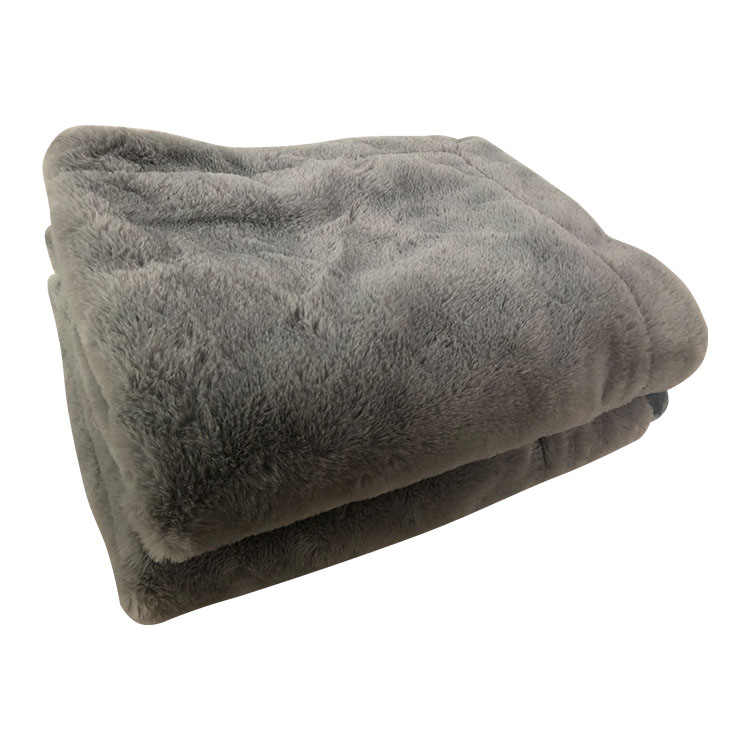 couverture lapin gris grey rabbit blanket