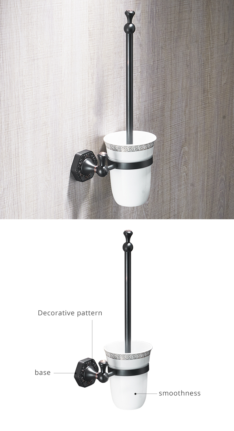 Flg Brass New Toilet Brush Holder