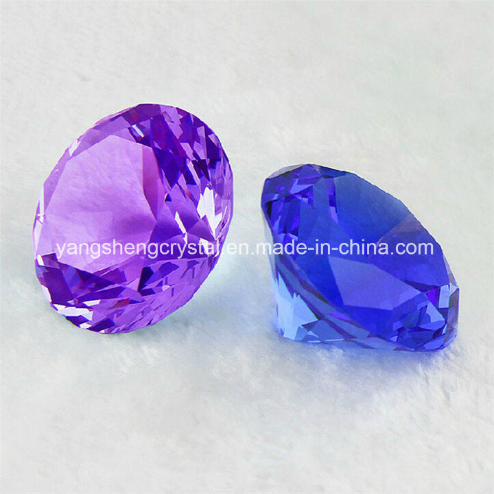 High Quality Multicolor Crystal Diamond Crystal Crafts for Home Wedding Decorative Gifts