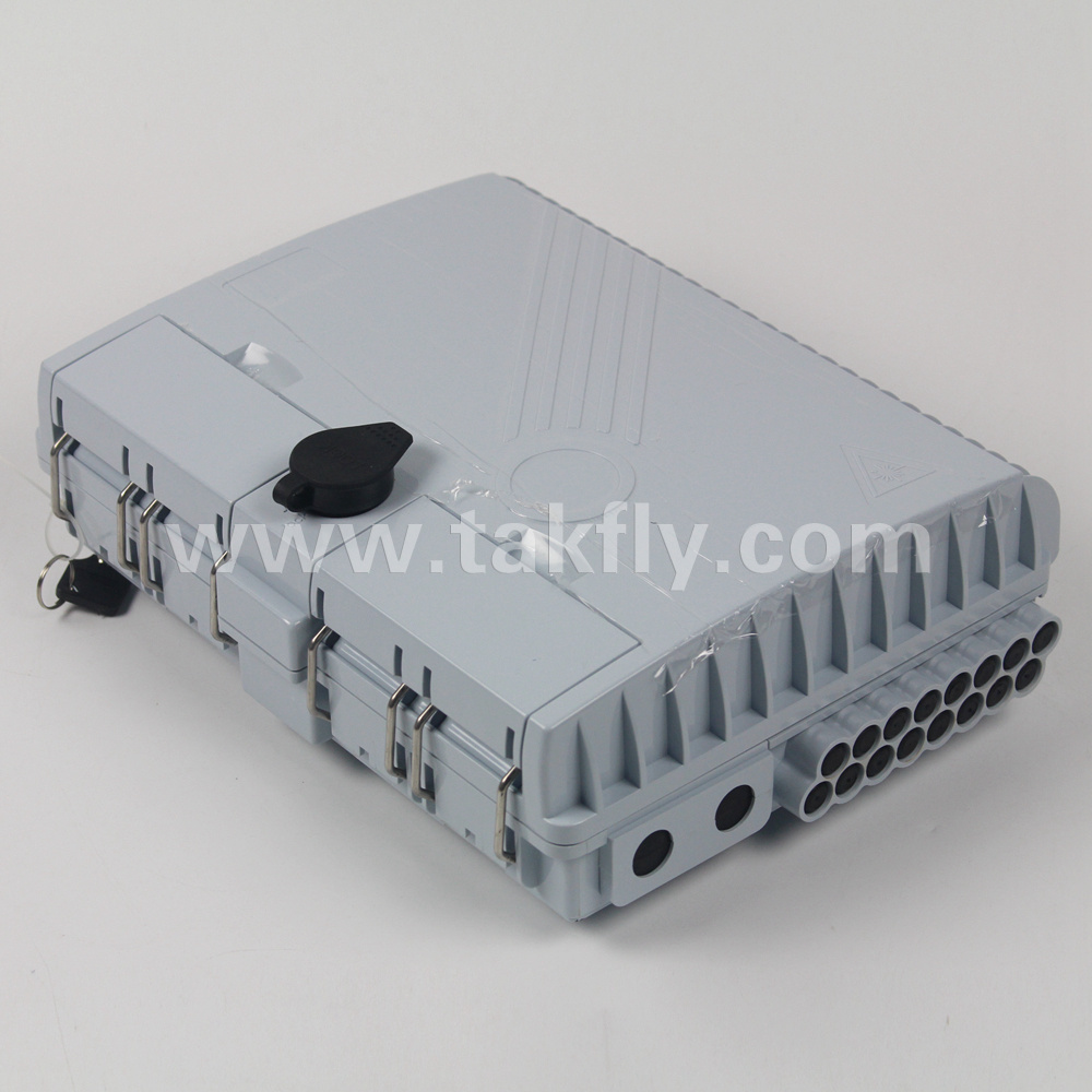 16 Ports Outdoor Fiber Termination Box for 1X16 PLC Splitter