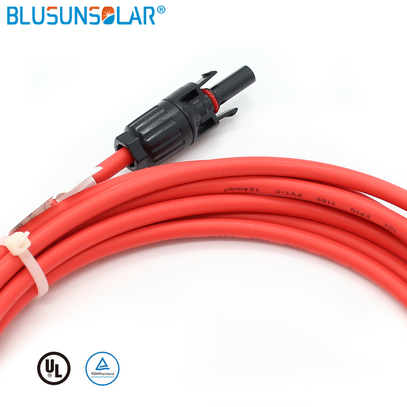 Material PPO Solar PV Linker Solar Cable with Connector for Solar System
