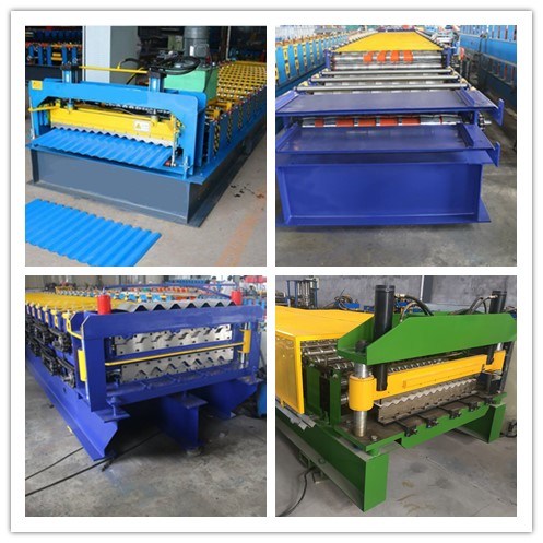 Metal Roof Sheet Crimping Curved Roll Forming Machine