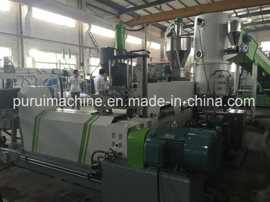 Plastic Granule-Making Machine with Two Ways Feeding