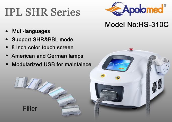 IPL RF E-Light Shr Acne Removal Skin Rejuvenation Vascular Treatment Beauty Machine