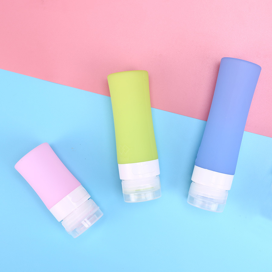 Travel Silicone Packing Bottle Lotion Shampoo Cosmetic Shower Tube Squeeze New Travel Sets