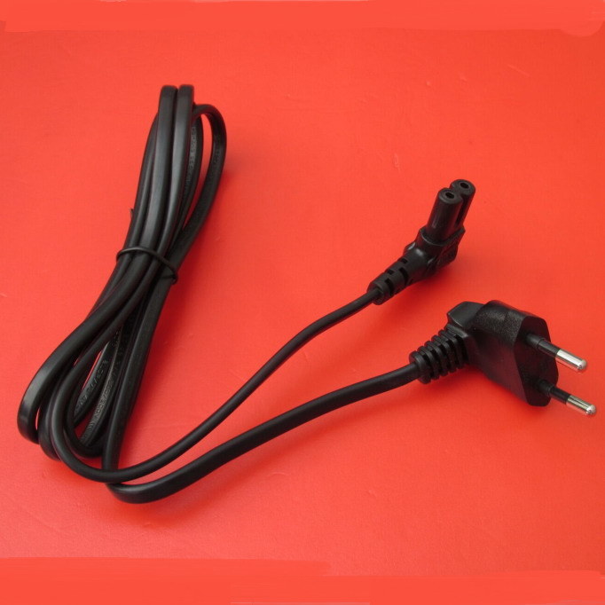 Ce VDE Down Forward EU 2pin AC Power Cord