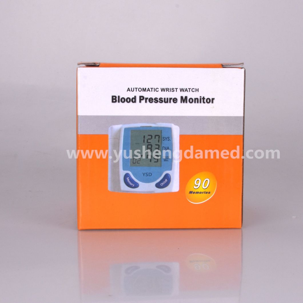 New Products Medical Equipment Automatic Meter Wrist Blood Pressure Monitor