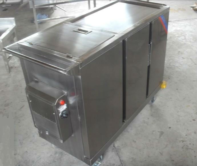 Stainless Steel Hospital Medical Electric Heating Food Trolley (THR-FC001)