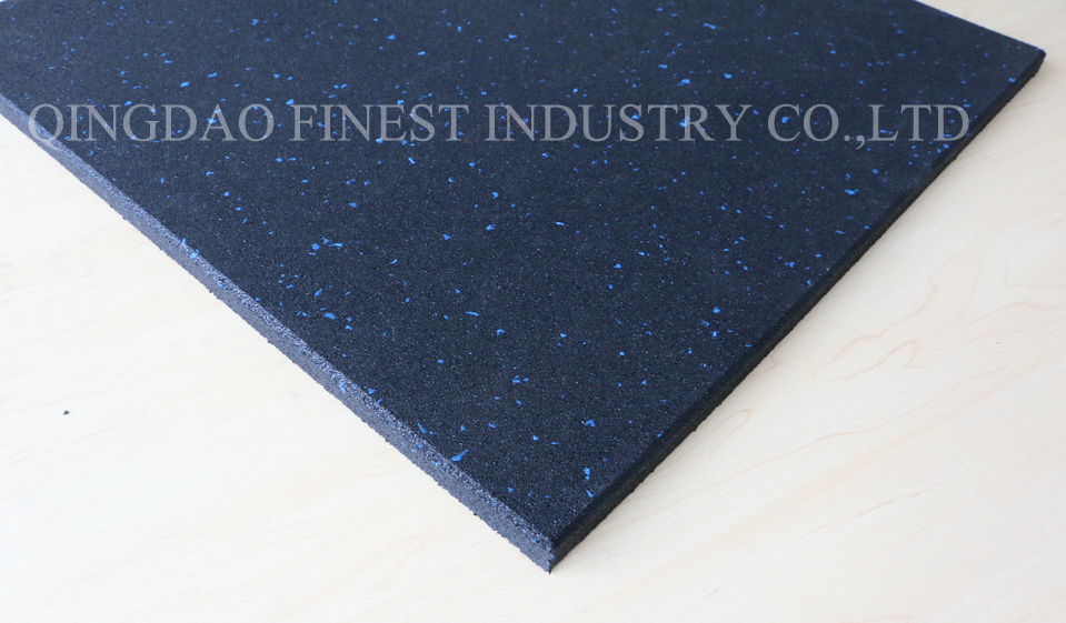 China Manufacture Crossfit Gym Rubber Floor Mat, Gym Rubber Mat Floor, Gym Rubber Floor Tile for Fitness