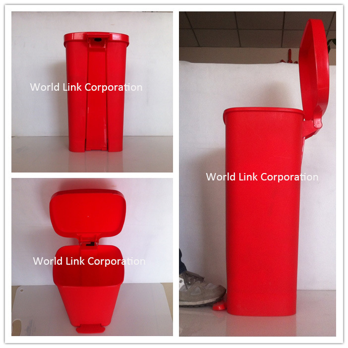 Pedal Indoor Public Office Store Home Plastic Waste Bin