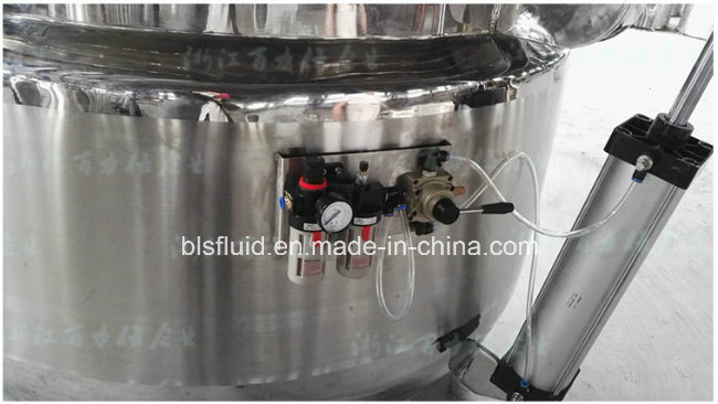 Food Processor Jacketed Steam Stainless Steel Industrial Pressure Cooker