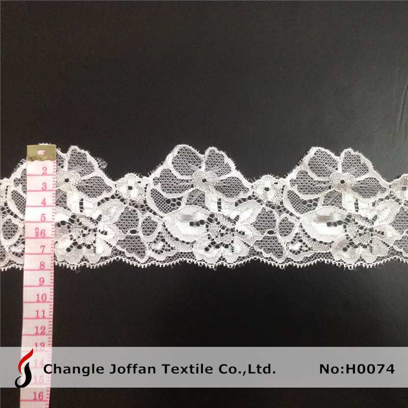 Floral Nylon Lace Trim for Lingerie (H0074)