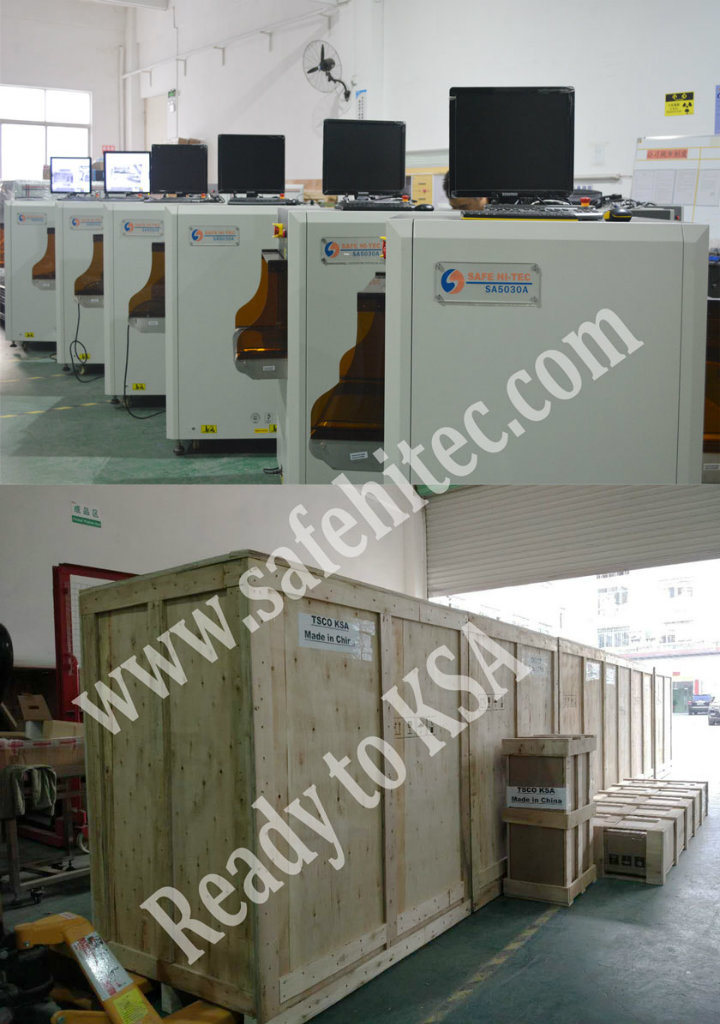 Small Baggage and Parcel Security X Ray Scanning Screening Inspection Detecting System SA5030A