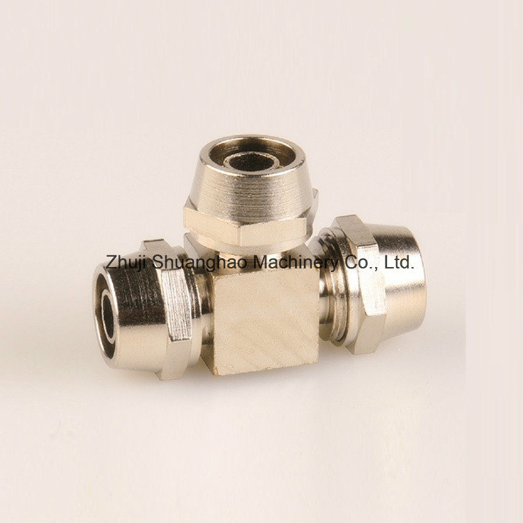 Fine Brass Hose Connector Hydraulic Fitting