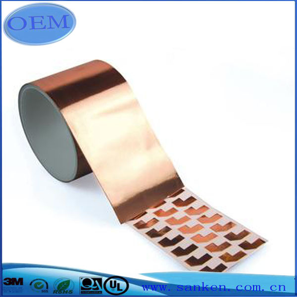 Conductive Insulated Gold Copper Foil Tape with Acrylic Glue