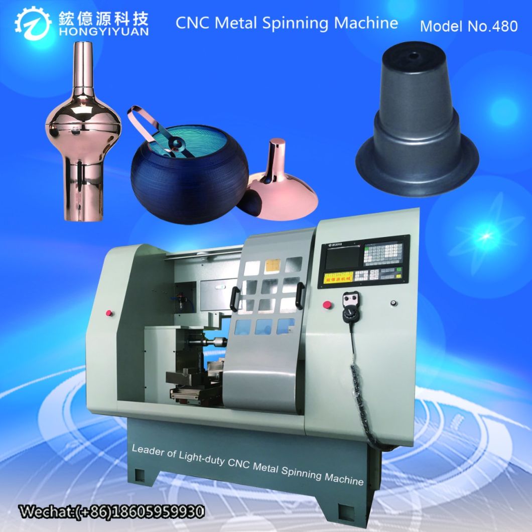 CNC Metal Spinning Machine, Flow Forming Machine (Light-duty 480C-52)