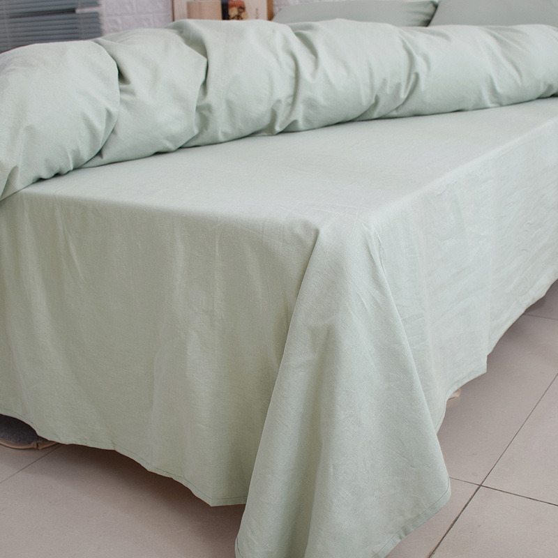 China Wholesale Cotton and Linen Bedding Set with Super Quality and Competitive Price