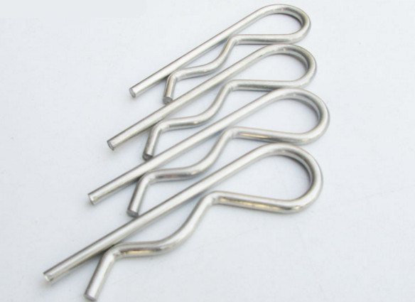 High Quality Stainless Steel 3mm R Shape Clip, Spring Cotter Tractor Pins