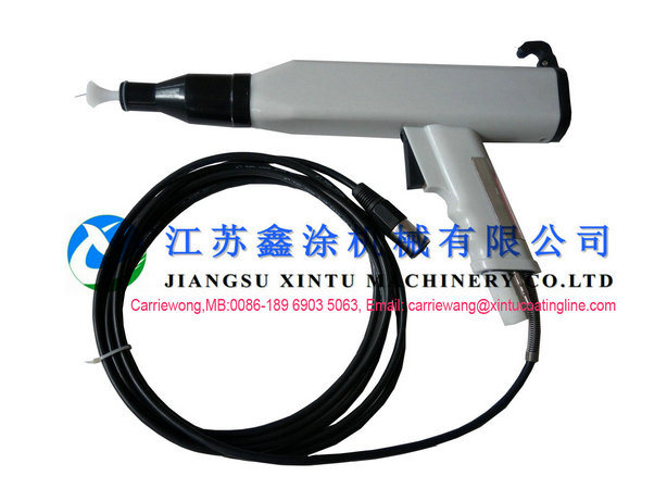 Spray Gun in Powder Coating