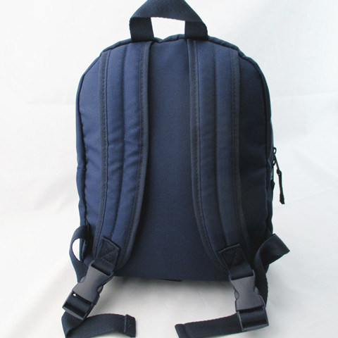 Boys Bear Head Navy Blue Polyester Backpack