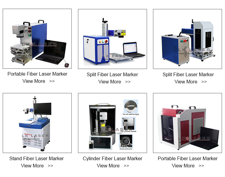 Cheap Portable 20W Fiber Laser Marking Engraving Machine for Metal Manufacturers
