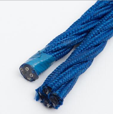 16mm Playground High Quality Nylon Climbing Rope with Steel Core