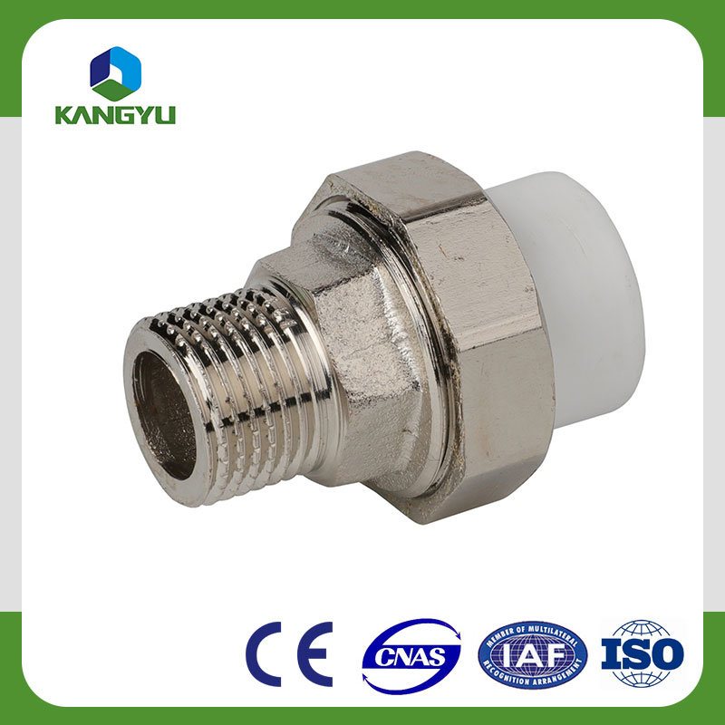 PPR Brass Fittings Male Union for Piping System Made in China
